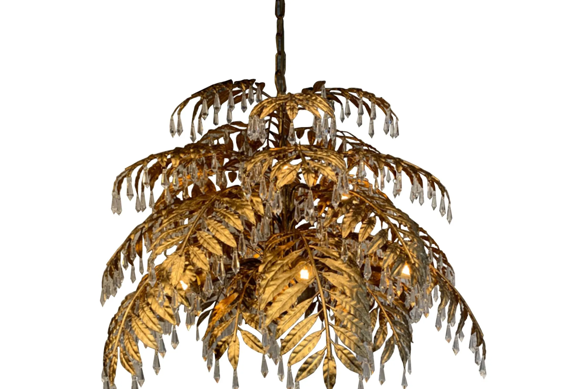 Hanglamp LB023/9 ambachtelijk brons Bellagio | Leclercq & Bouwman