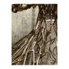 Hanglamp LB039/12+1 ambachtelijk zilver Aix | Leclercq & Bouwman