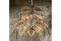 Hanglamp LB023/9 ambachtelijk zilver Bellagio | Leclercq & Bouwman