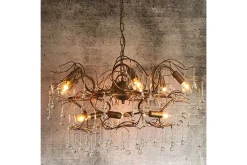Hanglamp LB451-12 brons Como | Leclercq & Bouwman