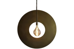 Hanglamp LB032/1 matt brass Corum | Leclercq & Bouwman