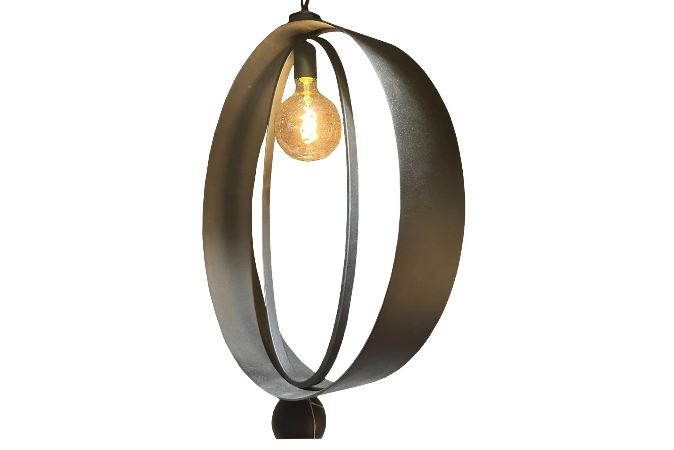 Hanglamp LB047-1+1 rond black Breeze | Leclercq & Bouwman