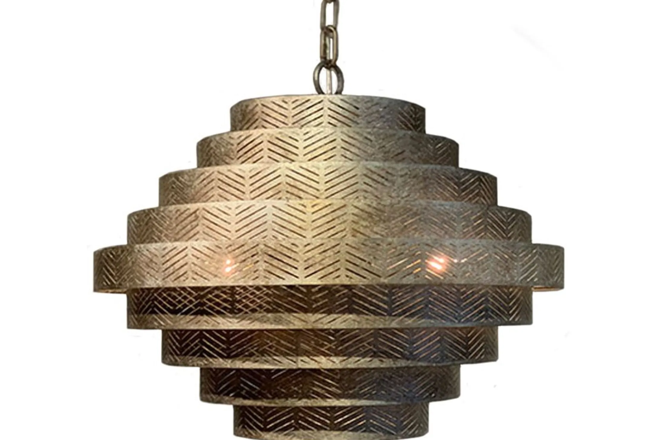 Hanglamp LB031-4+1zlv Vegas | Leclercq & Bouwman