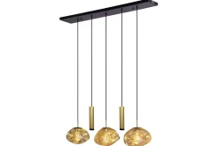 Hanglamp 5-lichts Amber Melt