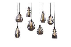 Hanglamp 8-lichts Cayden