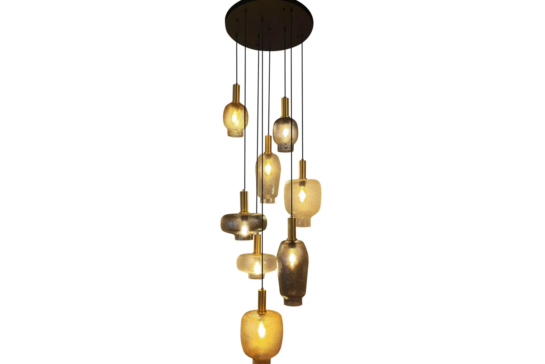 Hanglamp 8-lichts Cici