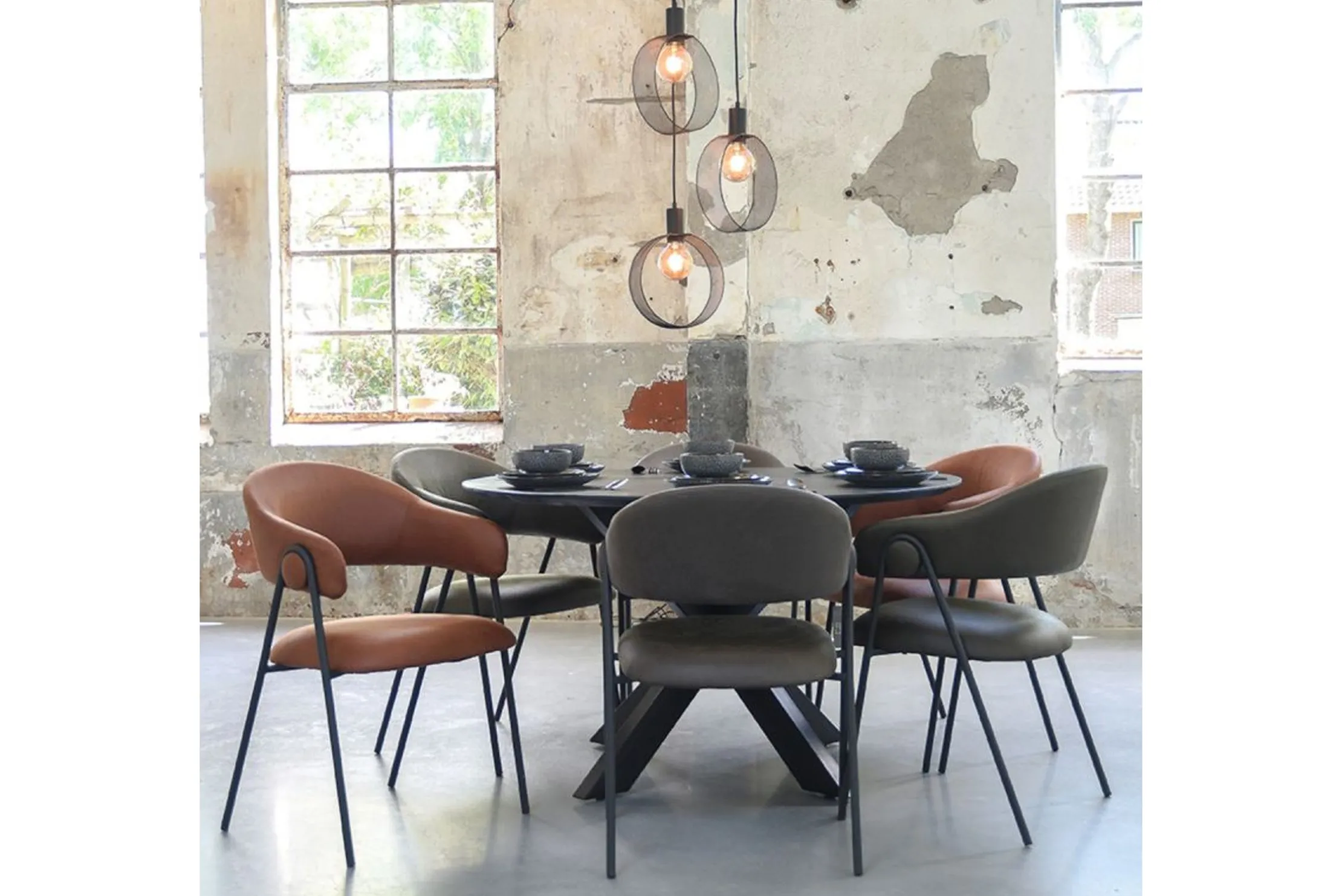 Hanglamp 3-lichts MT-2332 Ronda