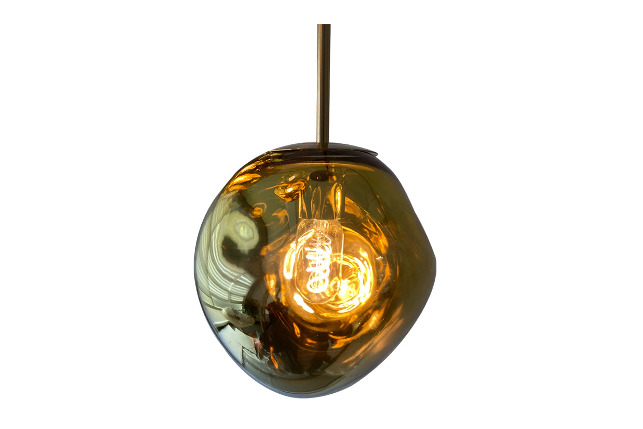 Hanglamp 3-lichts rond Gold Boaz