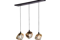 Hanglamp 3-lichts zwart Yara