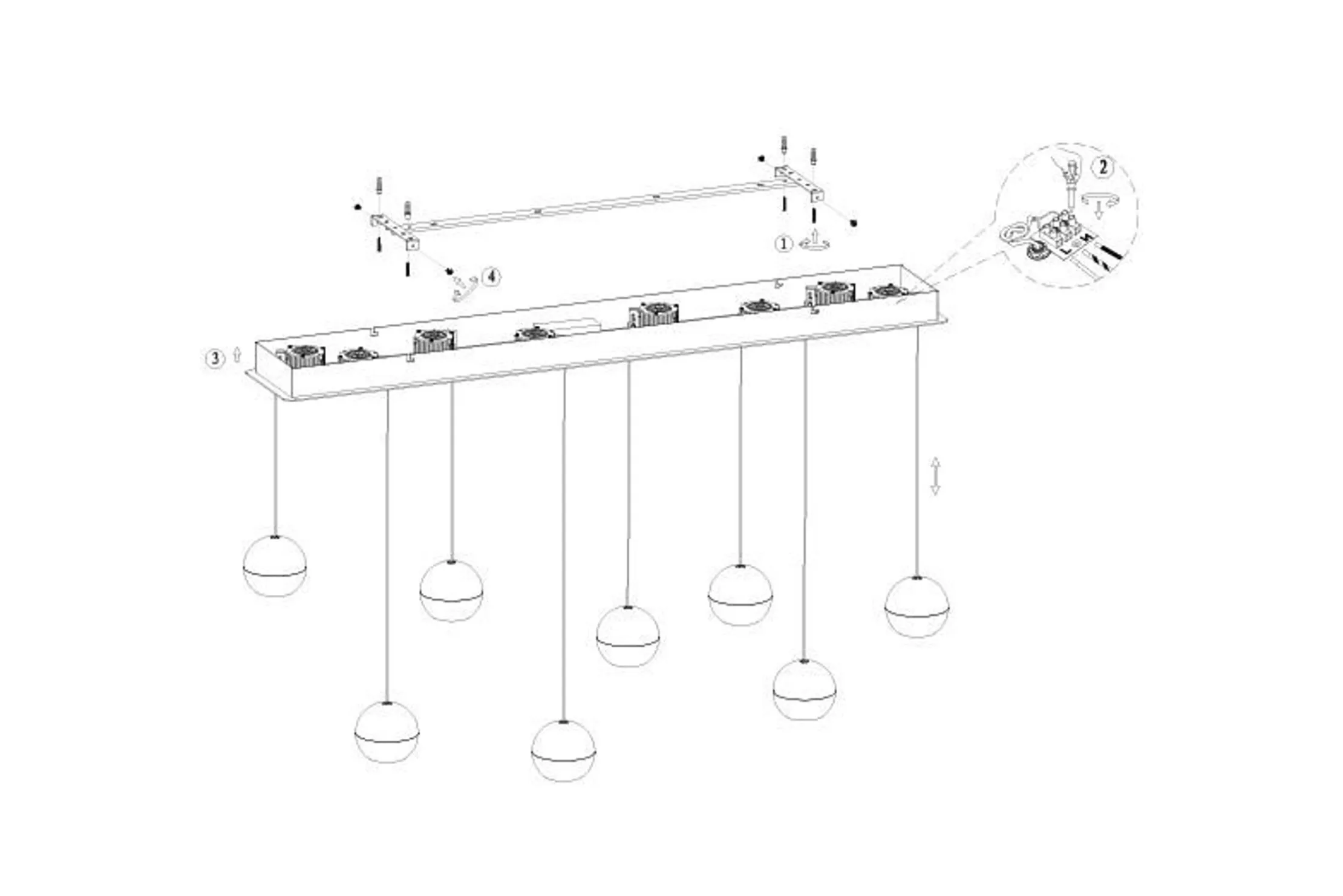 Hanglamp 4592ME Belluno