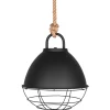 Hanglamp M Zwart Metaal MT-2219 Korf