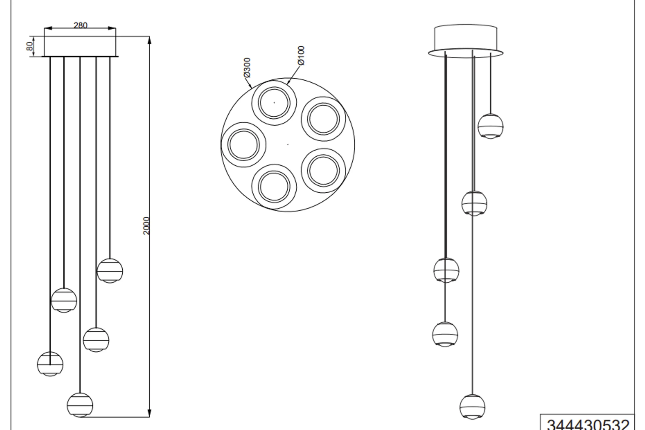 Hanglamp Orbit
