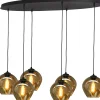 Hanglamp 2264-05-130-50-6-3 Quinto Smoke
