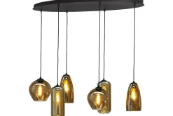 Hanglamp 2264-05-130-50-6-351 Quinto Smoke
