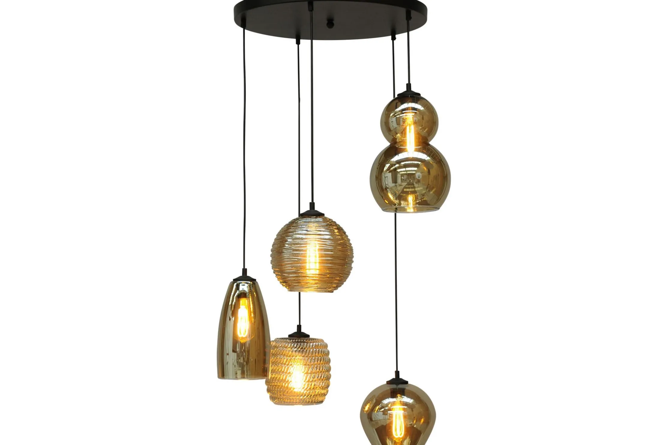 Hanglamp 2262-05-50-5-05-1236 Quinto Smoke