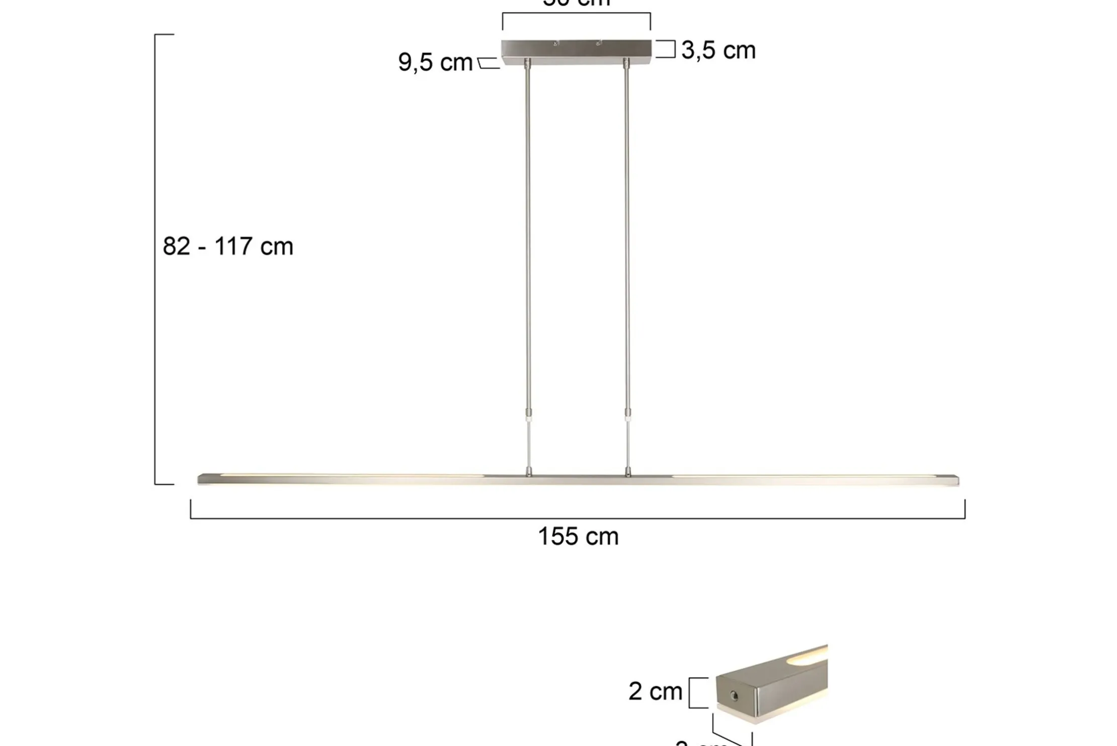 Hanglamp 7971ST Zelena