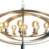 Hanglamp - zilver | LB019-8+1 Malibu | Leclercq & Bouwman
