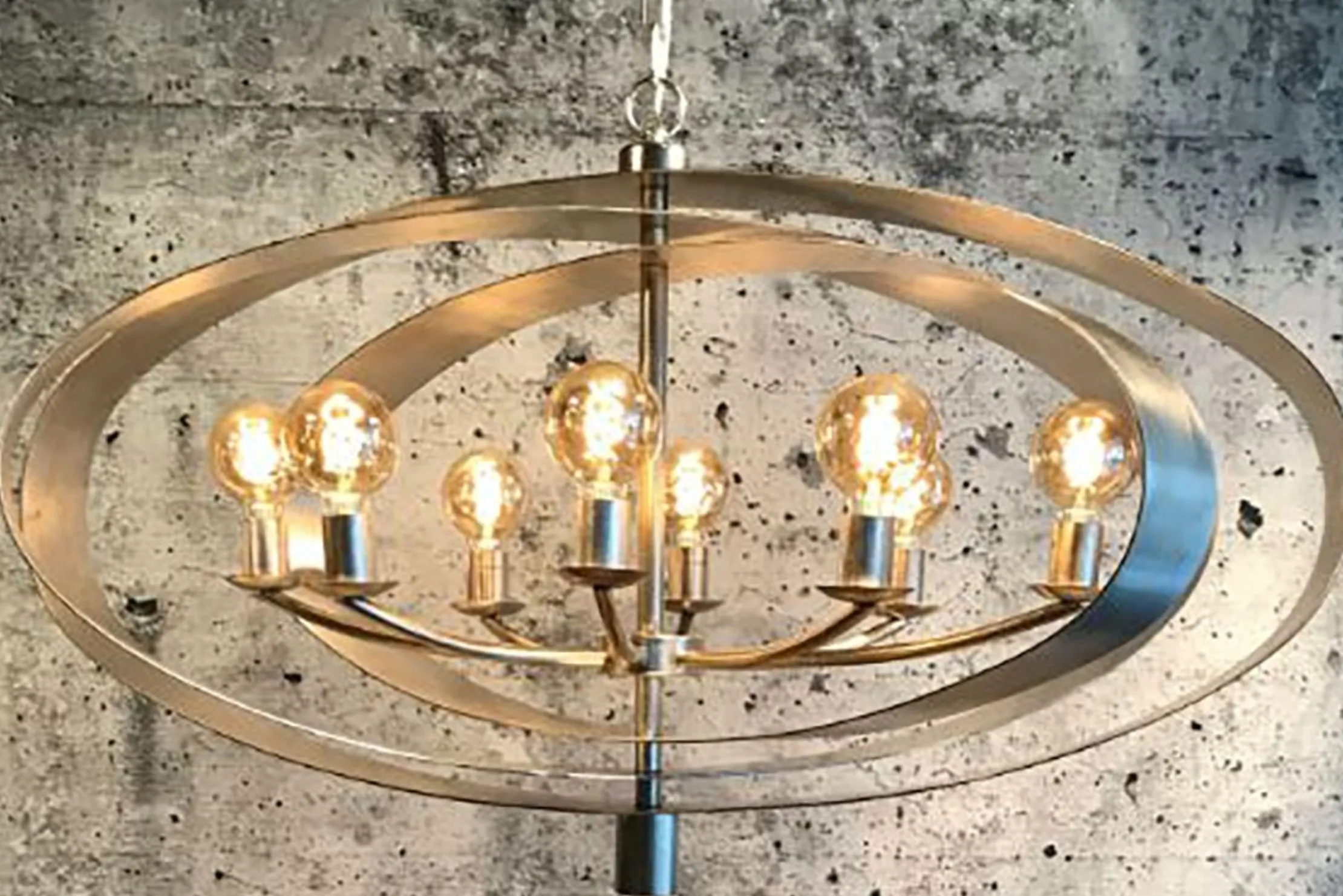 Hanglamp - zilver | LB019-8+1 Malibu | Leclercq & Bouwman