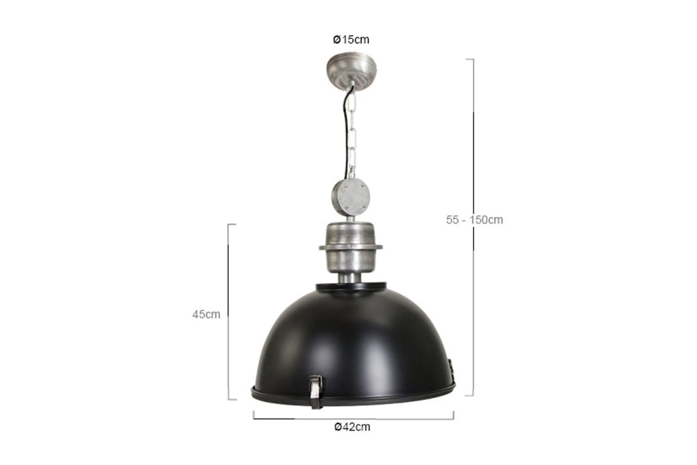 Hanglamp 7586ZW Bikkel