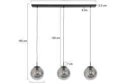 Hanglamp 3122ZW Bollique