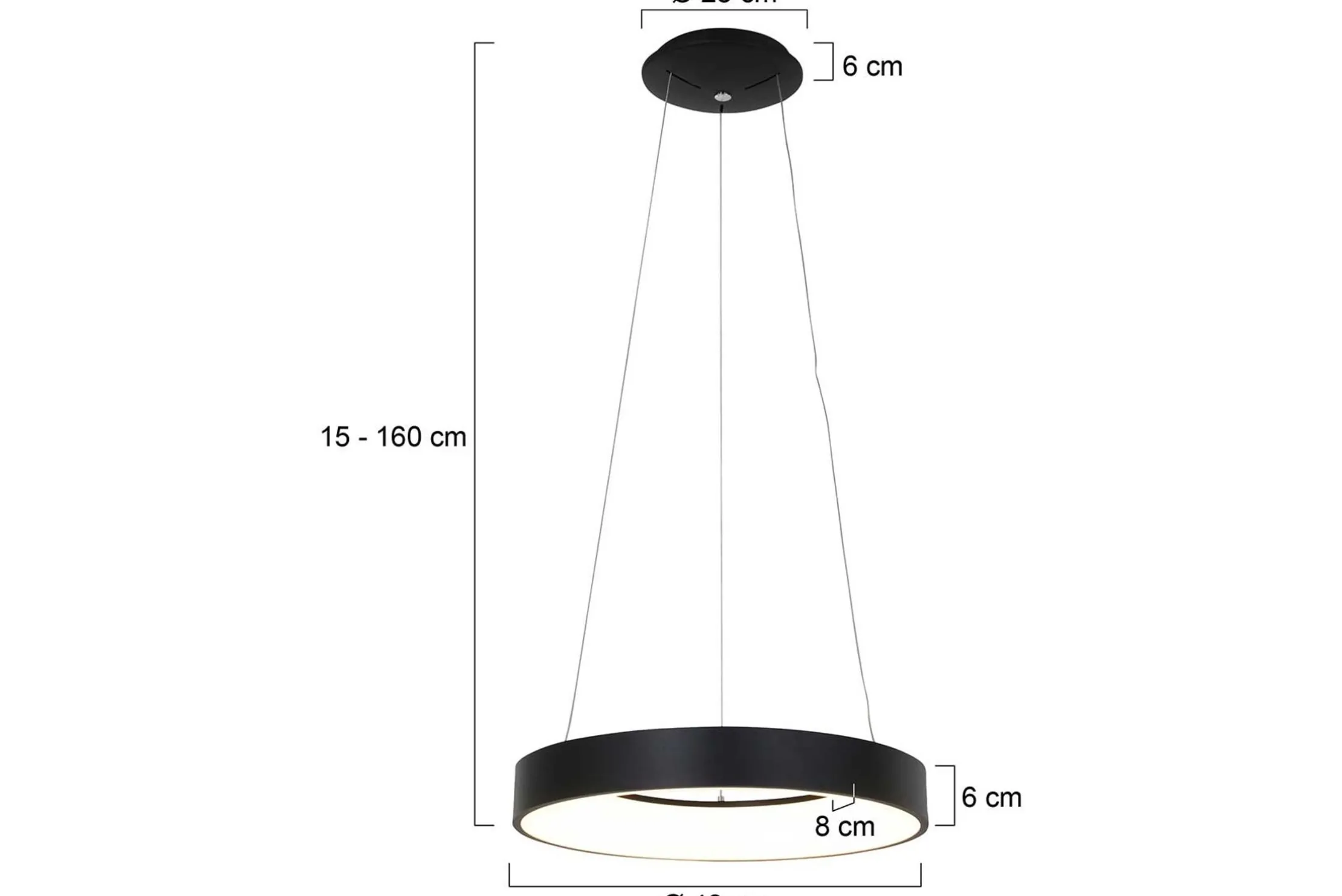 Hanglamp 2695ZW Ringlede
