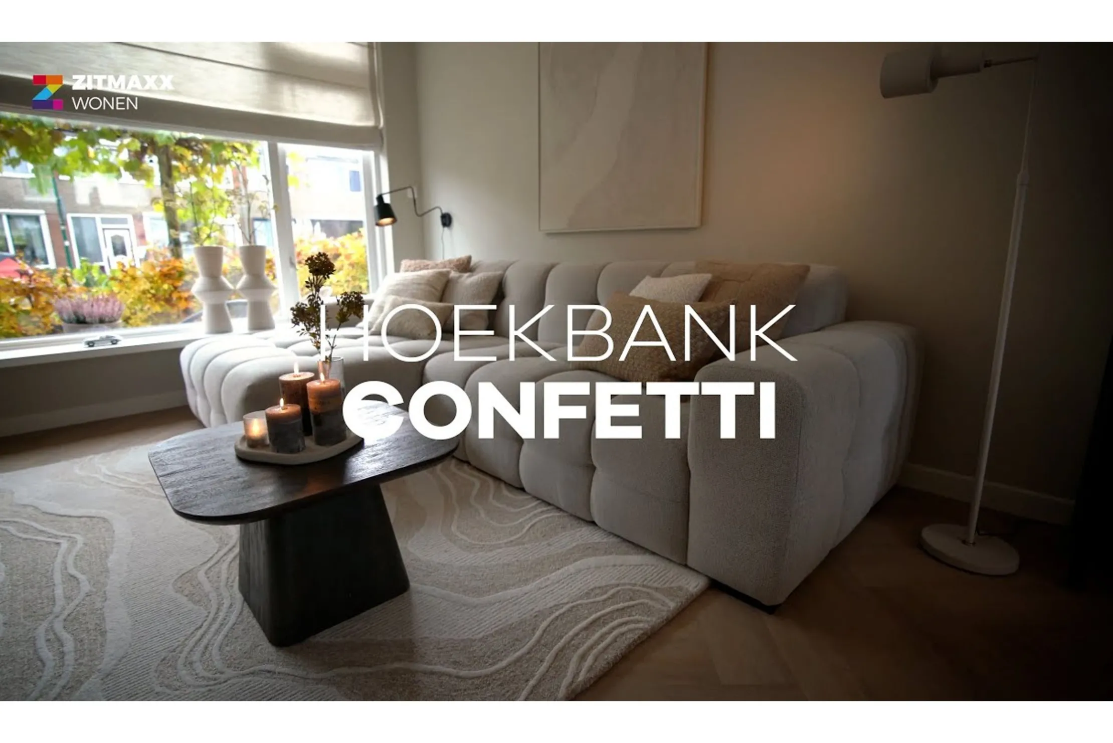 Hoekbank Confetti