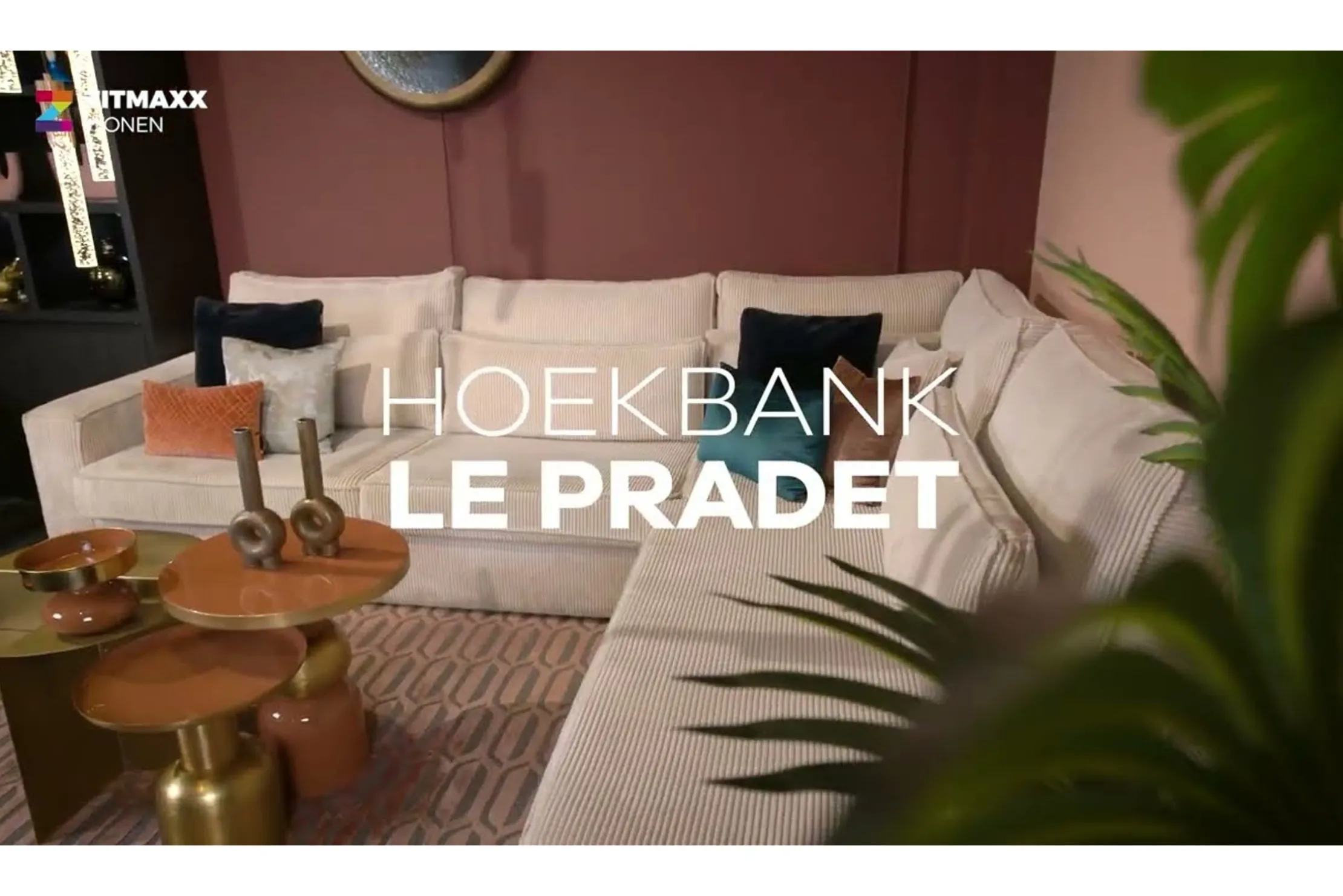 Hoekbank Le Pradet