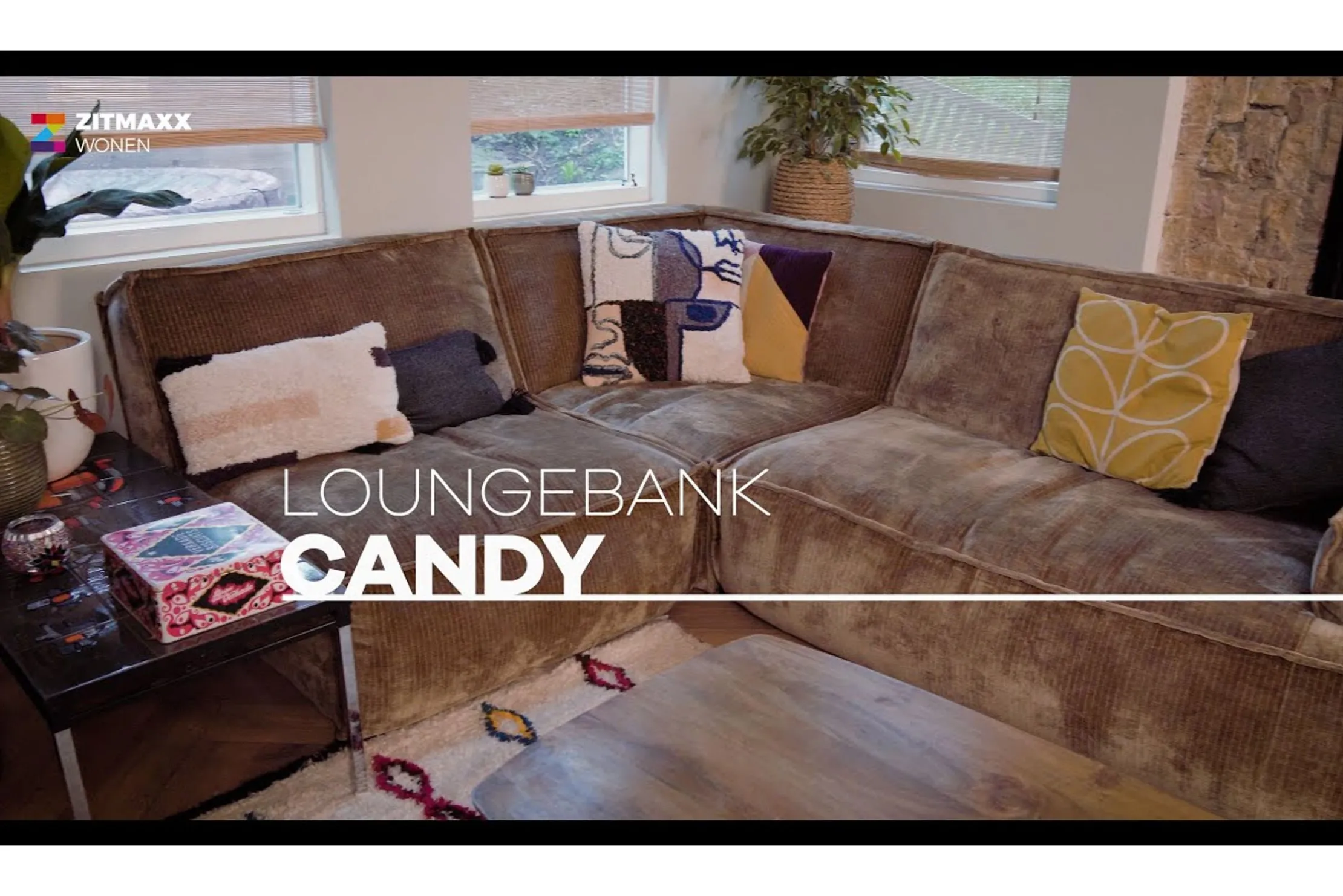 Hoekbankstel Candy