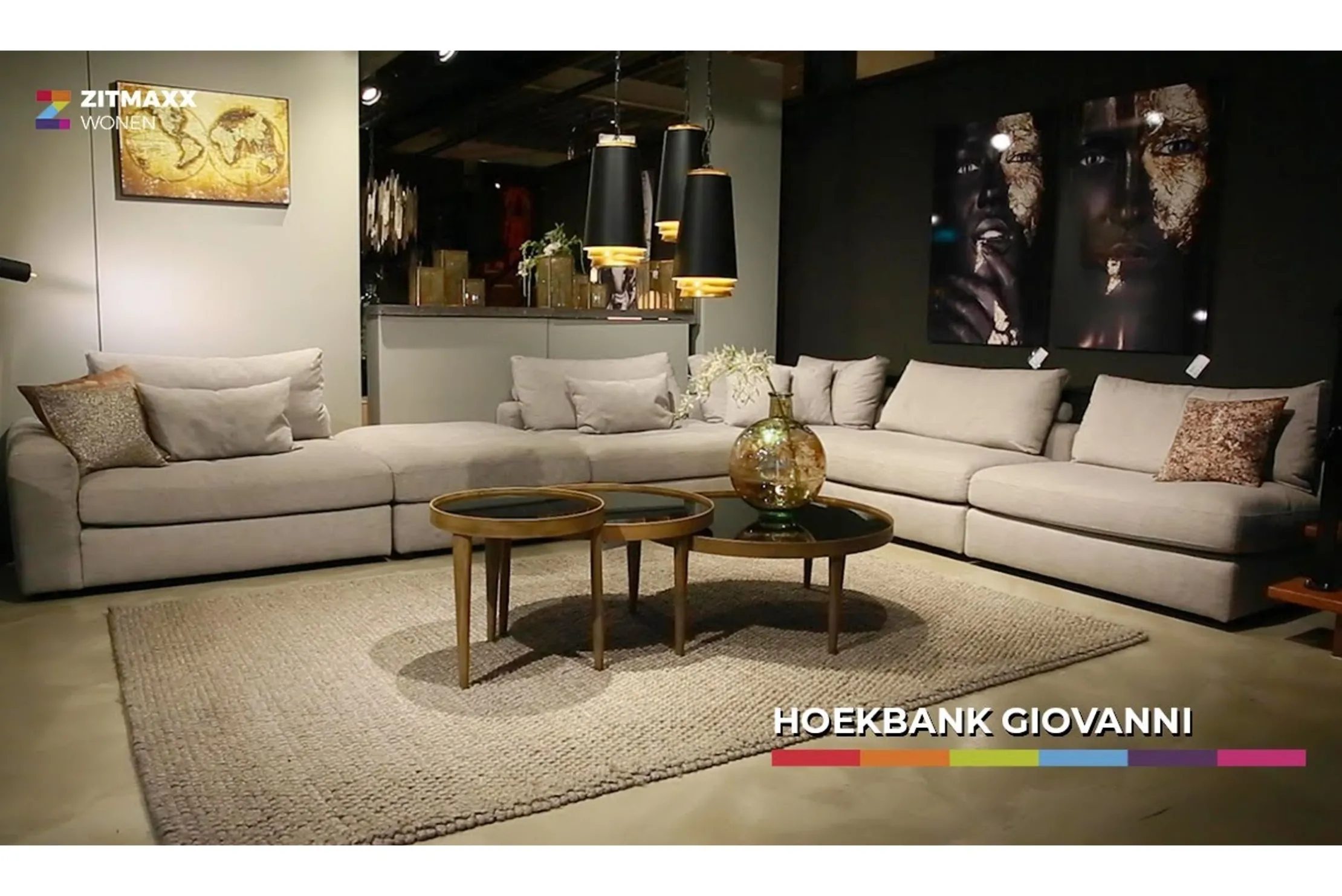Hoekbankstel Giovanni