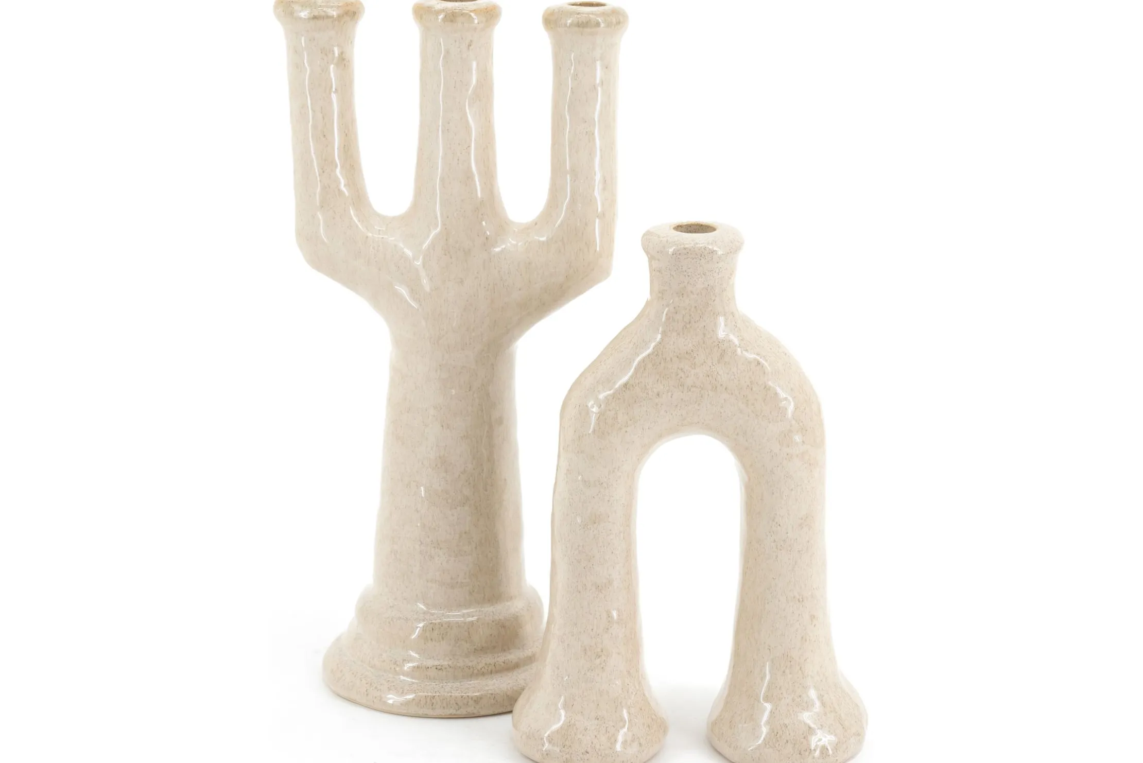 Kandelaar small - beige | 230257 Blix