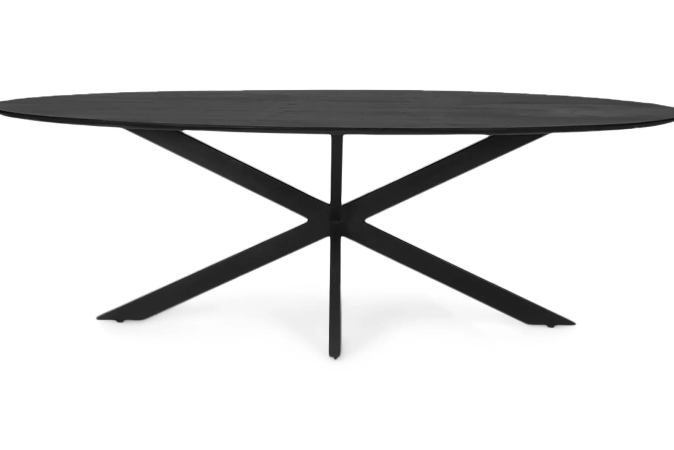 Keukentafel - zwart Oslo
