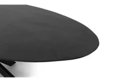 Keukentafel - zwart Oslo