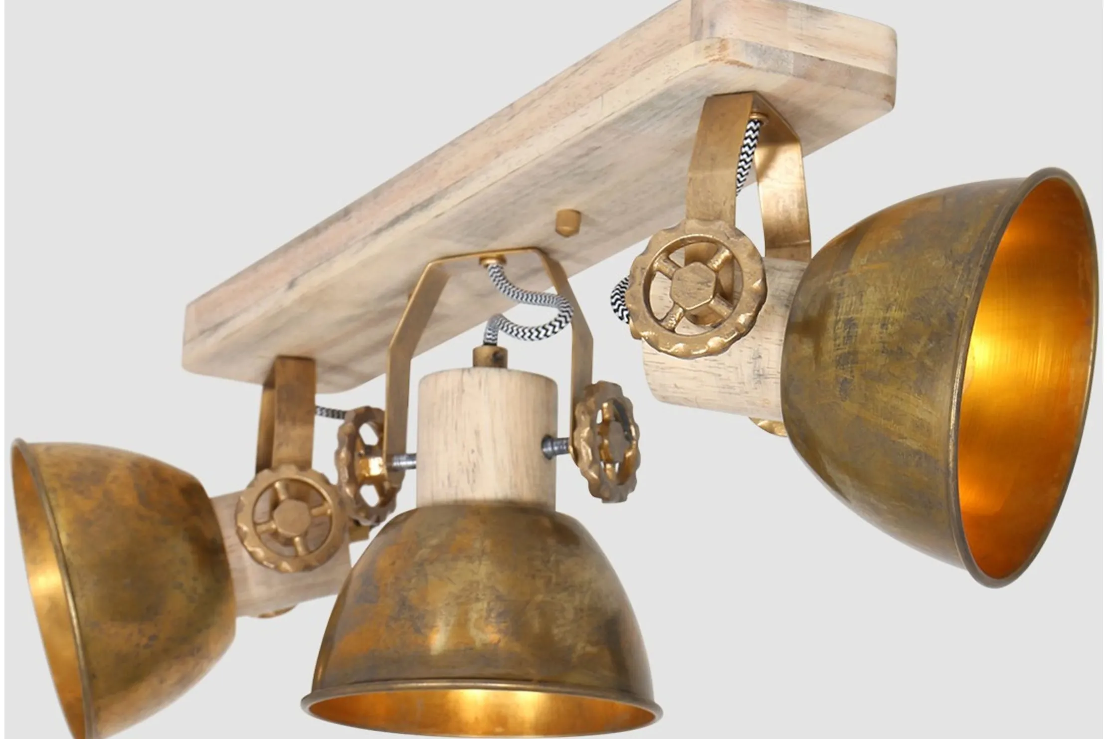 Plafondlamp 2133BR Gearwood Mexlite