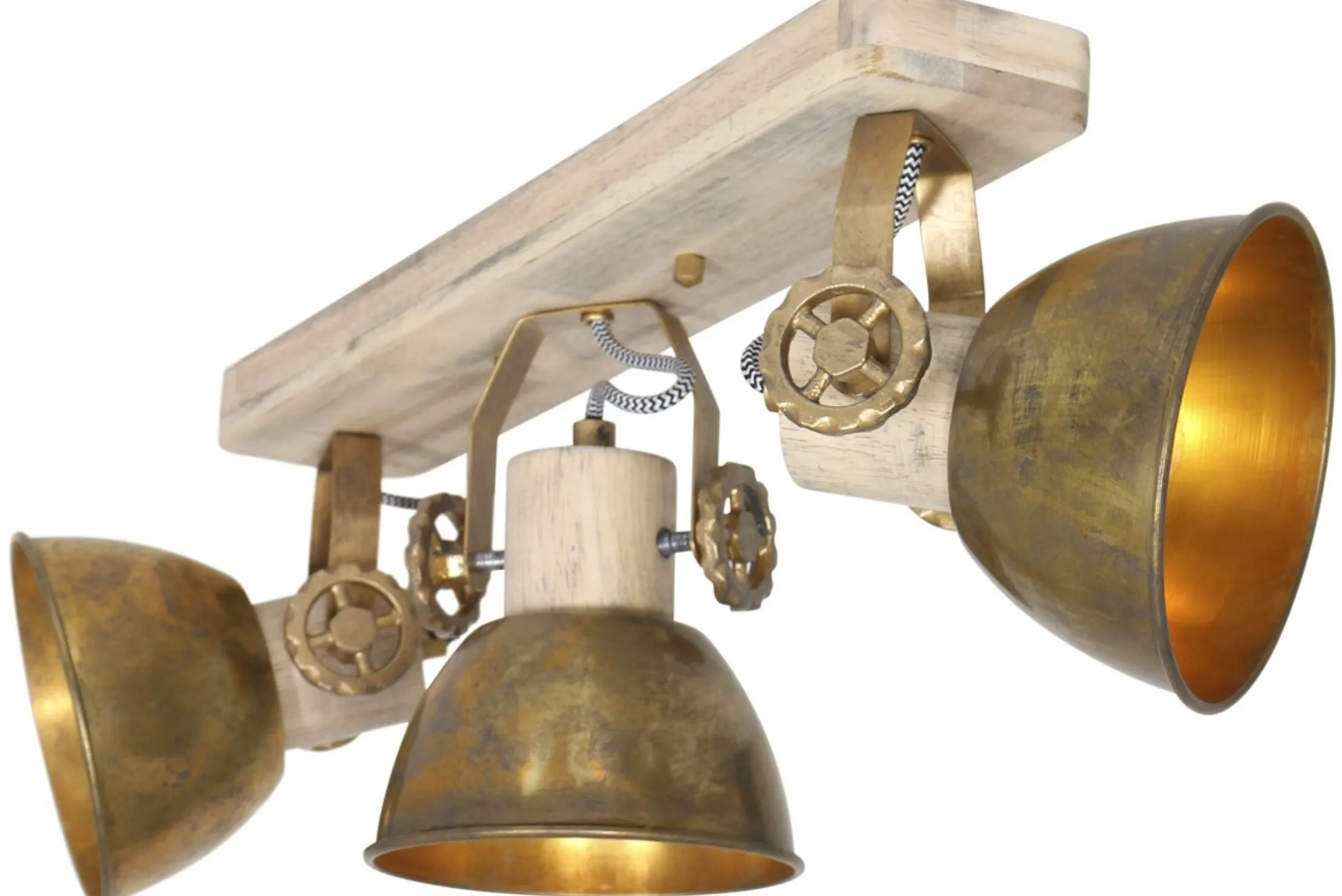 Plafondlamp 2133BR Gearwood Mexlite