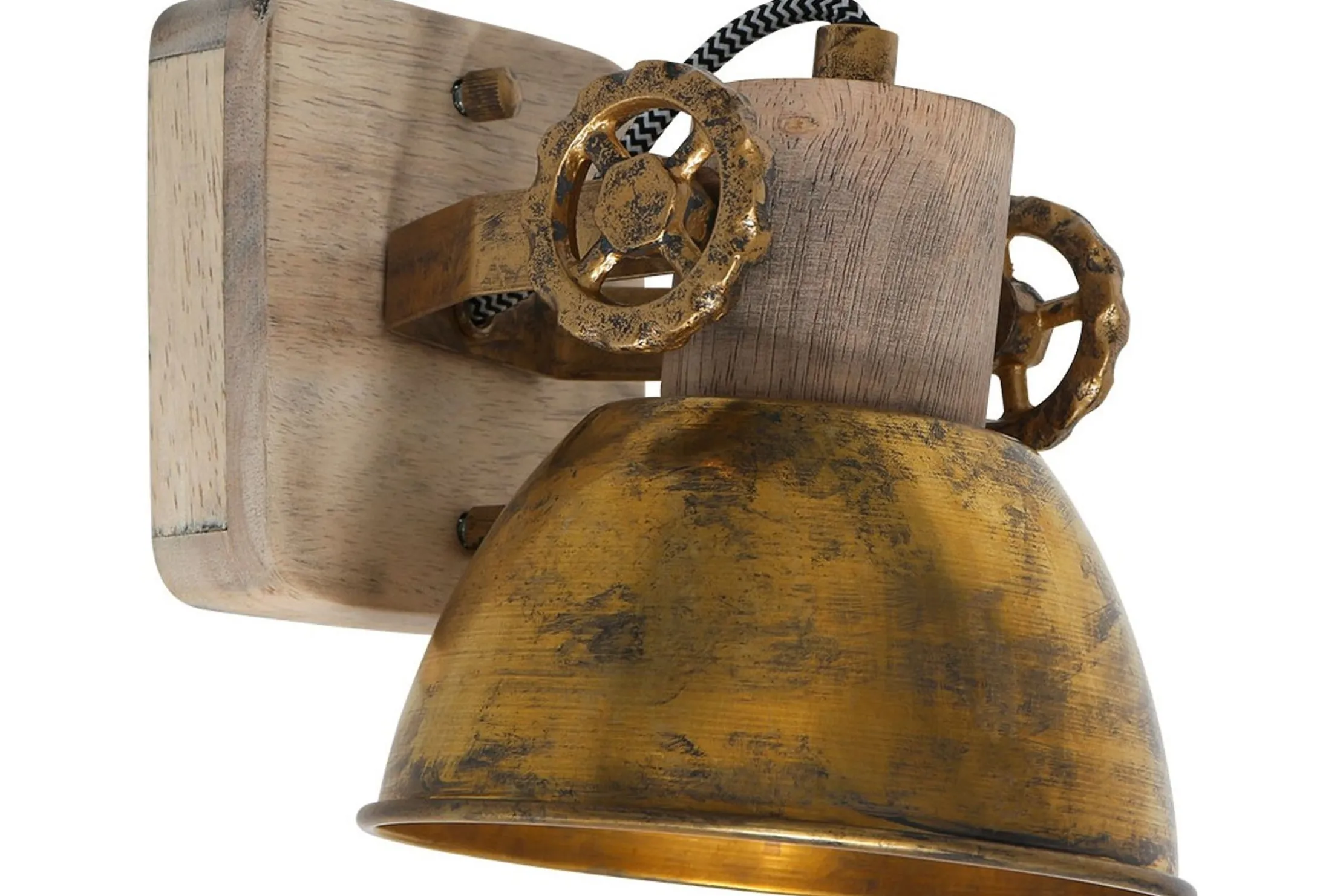 Plafondlamp 7968BR Gearwood Mexlite