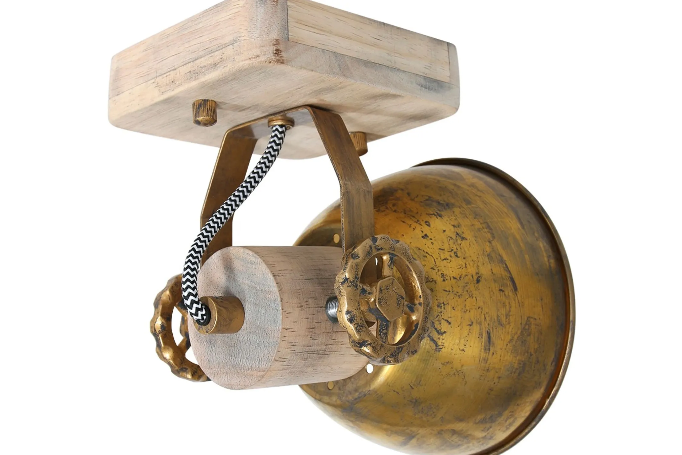 Plafondlamp 7968BR Gearwood Mexlite