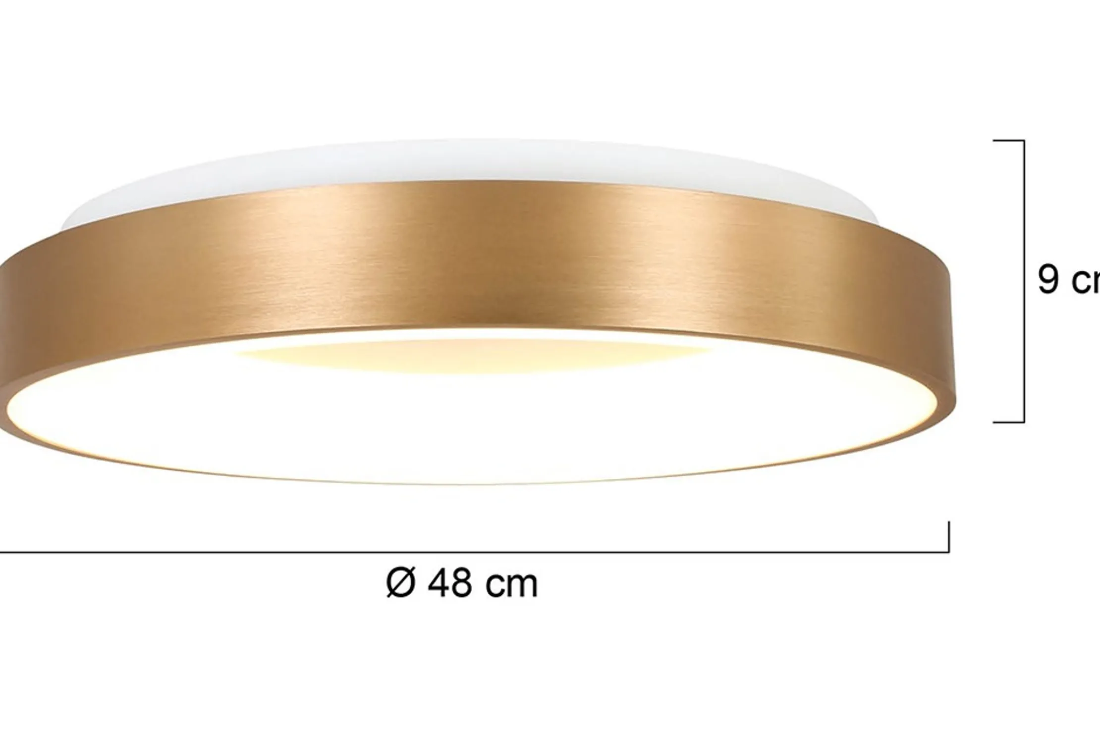 Plafondlamp 2563GO Ringlede