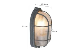 Plafondlamp 1340GR Lisanne Mexlite