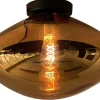 Plafondlamp 1-lichts Koper Saar