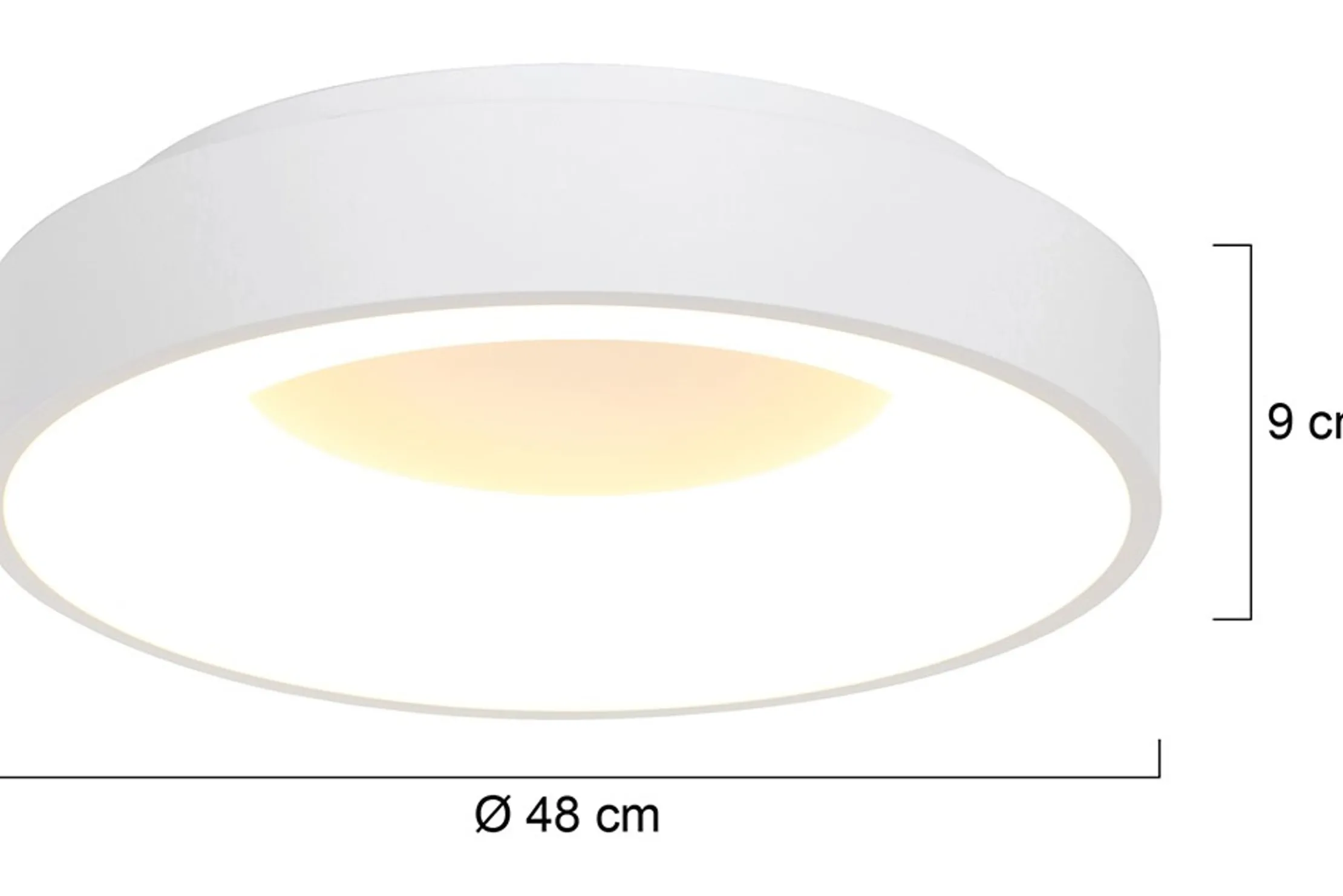 Plafondlamp 2563W Ringlede