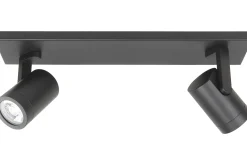 Plafondlamp Zwart Halo