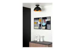 Plafondlamp - zwart Siemon