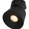 Plafondspot Zwart Trigono