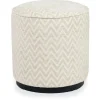 Poef 216061 Beige Chevron Lexie
