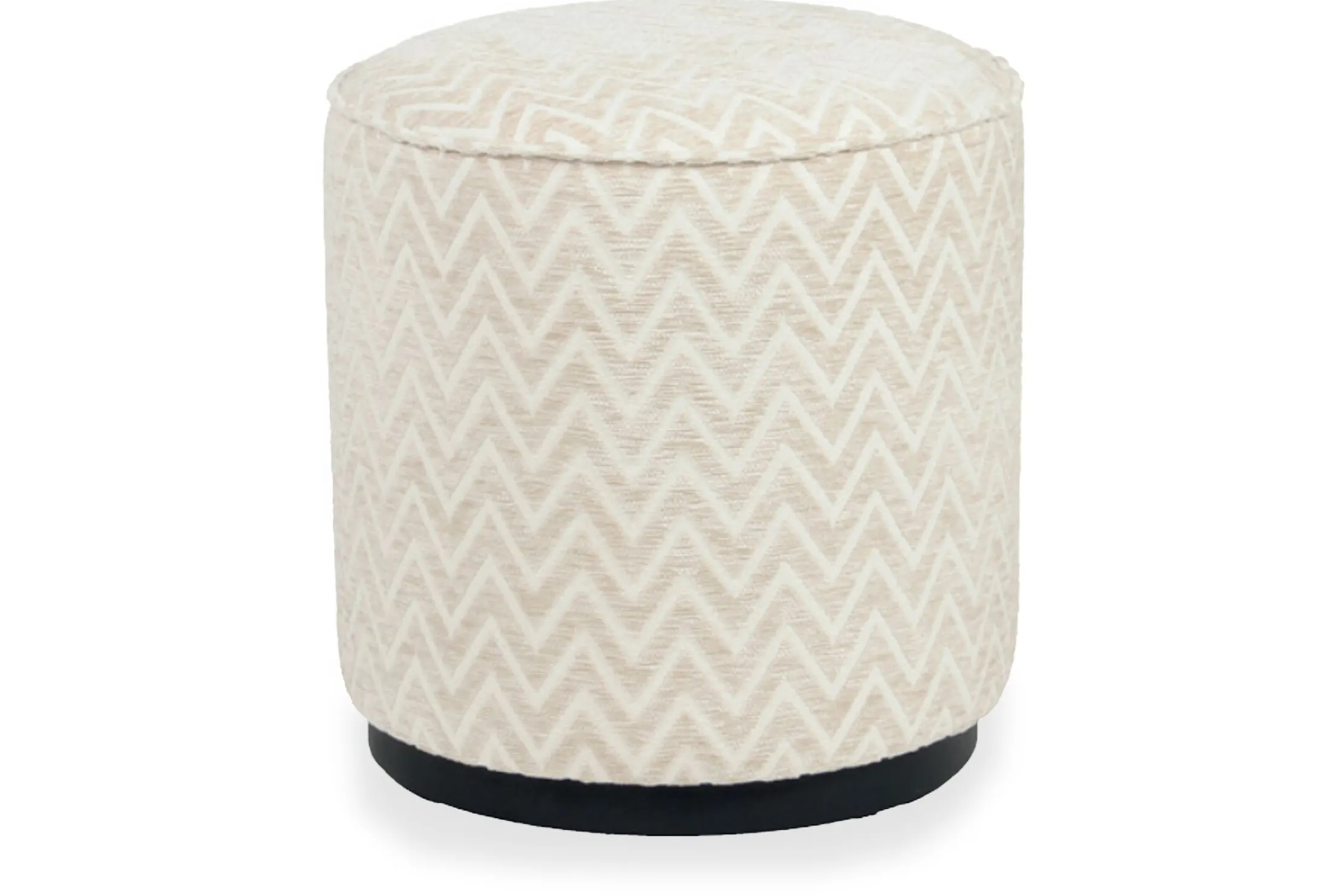 Poef 216061 Beige Chevron Lexie