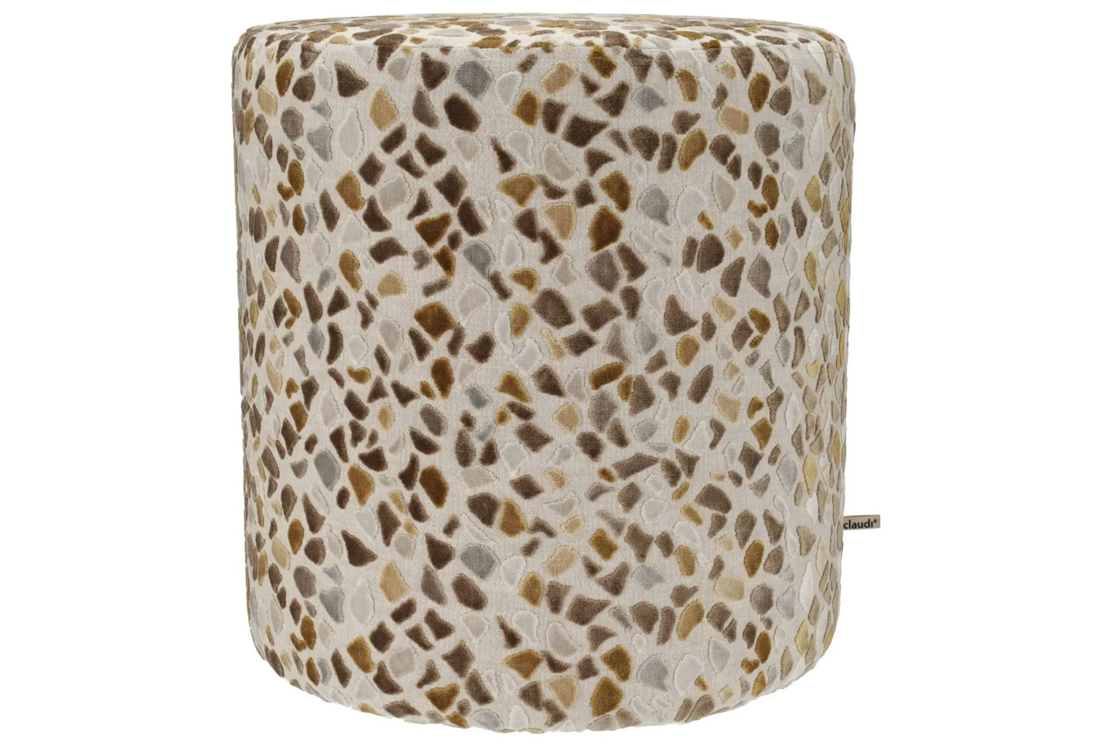 Poef Natural Gold Terazo | Claudi