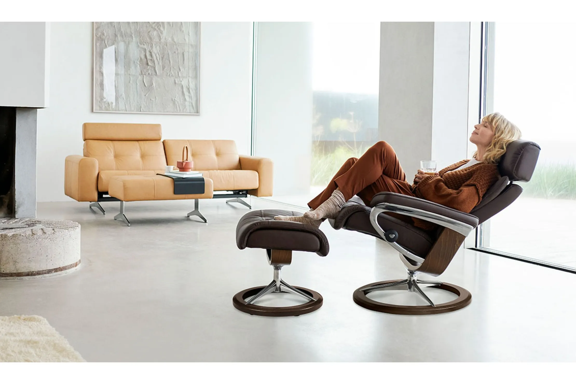 Relaxfauteuil Erik Cross | Stressless