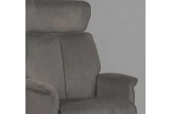 Relaxfauteuil met hocker Antraciet Cosmo CH-73.027 Verdal