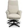 Relaxfauteuil met hocker Naturel DA-89.005 Zenza