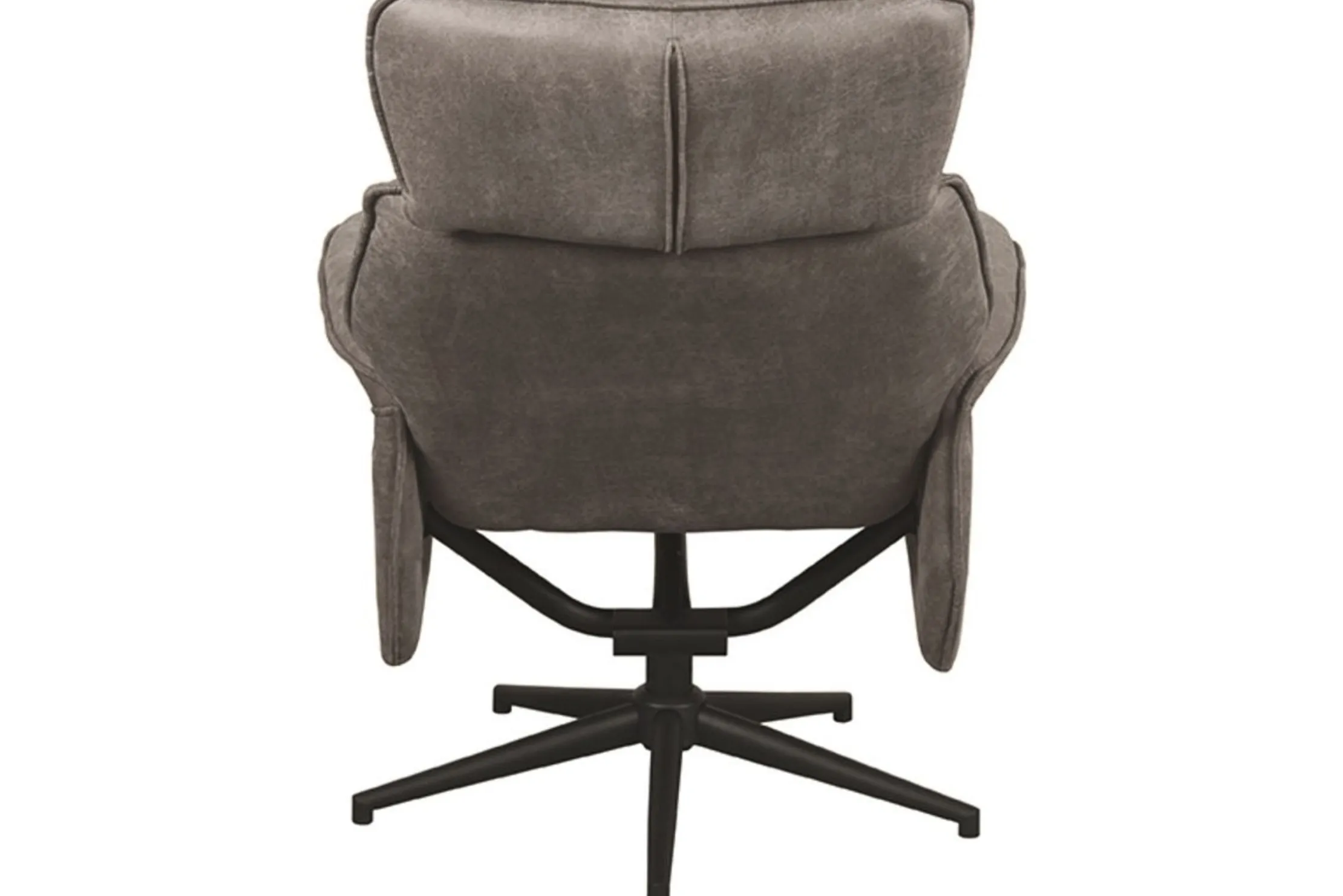 Relaxfauteuil Taupe Micro Suede CH-73.017 Verdal